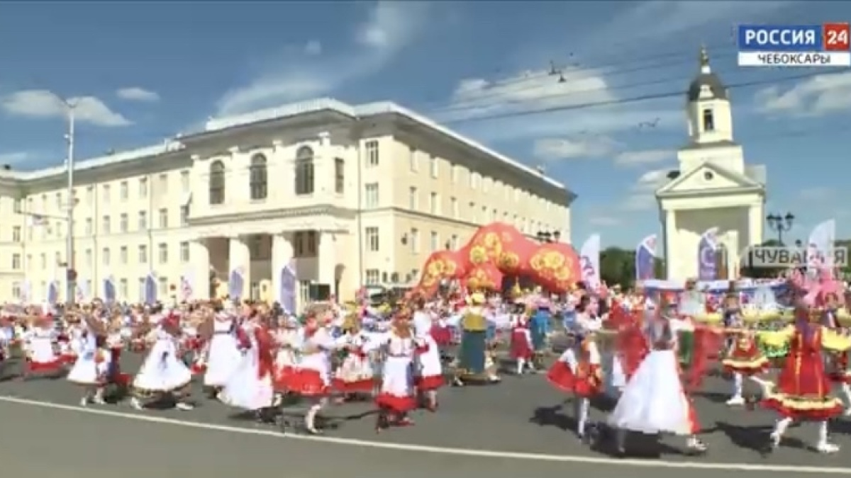 В Чебоксарах открылась Первая Всероссийская детская фольклориада – Новости  Самары и Самарской области – ГТРК Самара