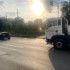 В Самаре грузовик протаранил легковушку: пострадала женщина
