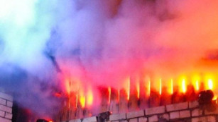 Пожар в Самарской области поглотил 30 квадратных метров кровли жилого дома