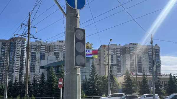 Дорожный коллапс: на кольце Авроры и Московского шоссе погасли светофоры 28 мая