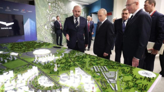 Президенту России Владимиру Путину представили проект нового района Самары «Беспилотный»