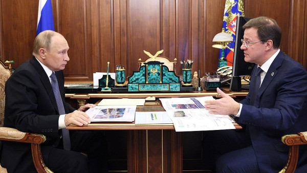 Владимир Путин встретится с губернатором Дмитрием Азаровым 28 марта 2023 года