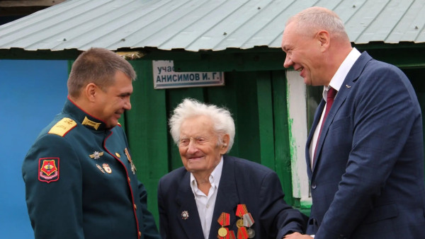 В Самаре отметили 100-летний юбилей ветерану войны Ивану Анисимову
