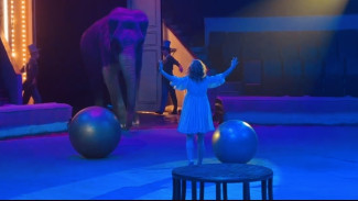 Дрессировщик Дементьев-Корнилов научил слонов жонглировать чашками в Самаре