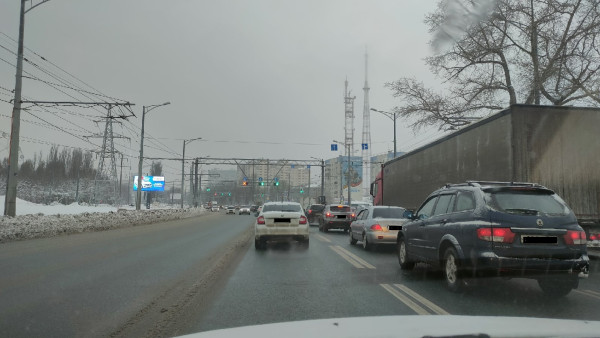 Самару утром в первый день рабочей недели накрыл туман