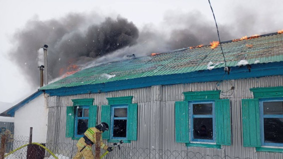 В Самарской области в частном доме сгорел мужчина