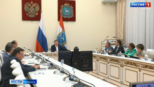На совещании с губернатором Дмитрием Азаровым обсудили реализацию нацпроектов