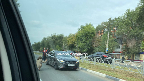 В Самаре на ул. Гагарина практически одновременно произошли сразу две аварии