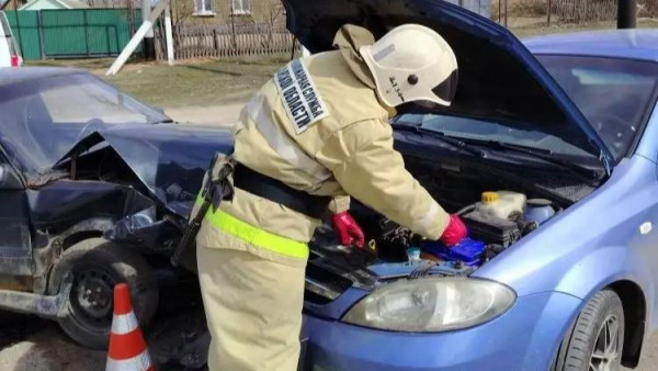 В Борском районе 1 апреля в лобовом столкновении авто пострадал несовершеннолетний
