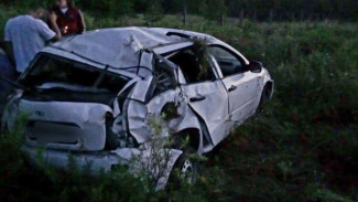 Два человека ранены в кювете в Самарской области