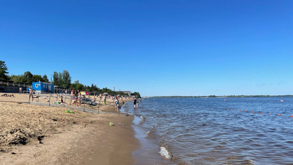 В Самаре стала понижаться температура воды в Волге