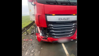 На трассе М-5 в Камышлинском районе произошло ДТП с участием двух грузовиков