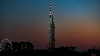 Самарская телебашня отметит 24-летие РТРС праздничной иллюминацией  