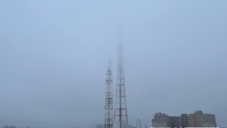 Самару накрыл туман 9 января