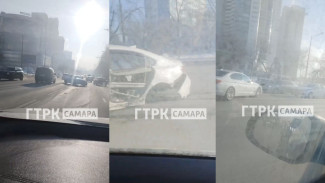 Два ДТП парализовали Московское шоссе в Самаре 25 января