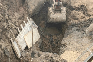 Под Самарой погибли двое рабочих из-за обрушения грунта