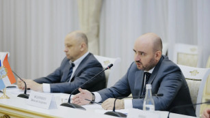 Губернатор Вячеслав Федорищев встретился с Послом Республики Беларусь в РФ Юрием Селиверстовым