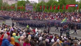 В Самаре прошел Парад в честь 80-й годовщины Великой Победы