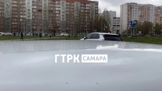 Очередная погодная аномалия: в Самаре 21 апреля выпал град