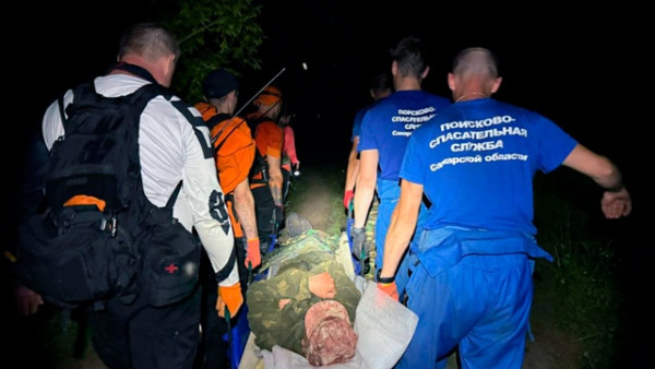 Под Самарой спасли потерявшегося в лесу грибника