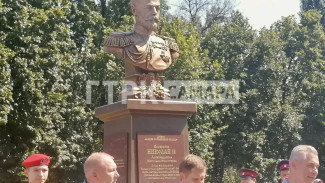 В Самаре открыли памятник святому Царю-страстотерпцу Николаю II