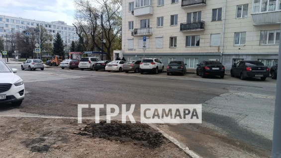 В Самаре открыли движение по улице Молодогвардейской после ремонта водовода