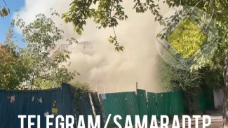 В Самаре при пожаре в частном доме на Авроре погиб мужчина