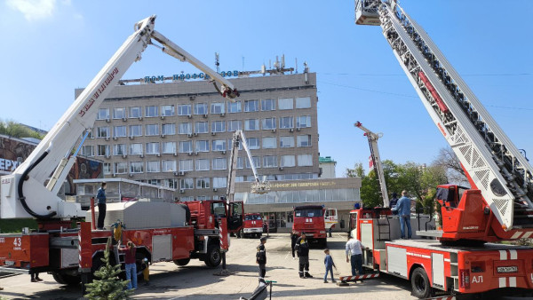 В Самаре проходит мероприятие «Лестница Победы»