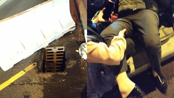 В Самаре женщина сломала ногу, провалившись в открытый коллектор ливневой канализации