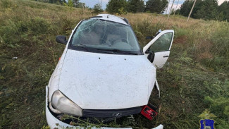 Под Самарой разбился пьяный водитель с юными пассажирами