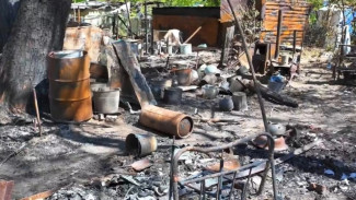 Самарский блогер заснял последствия пожара на Проране