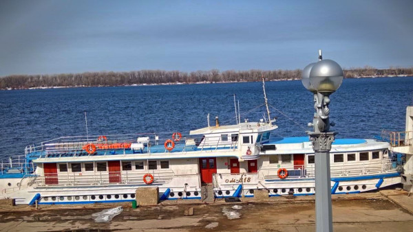 Паромная переправа Самара — Рождествено заработает до 12 апреля