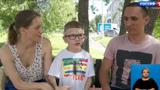 В Самаре помогают ребенку с синдромом Варнаке