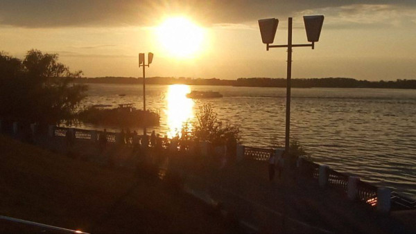 В Самарской области вода в Волге прогрелась до 25 градусов