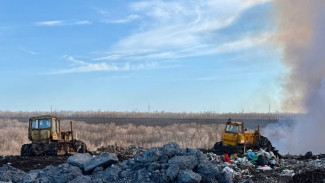 Под Самарой тушат грунтом очаги задымления на полигоне, где ищут тело убитого Тархова