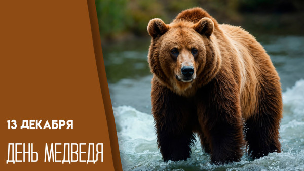 13 декабря – День Медведя: делимся персональными открытками и идеями на день