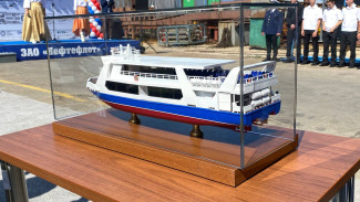 На самарской верфи заложили новое пассажирское судно «МПКС-L»