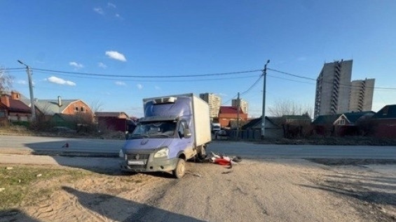 В Тольятти подросток без прав попал в аварию на мотоцикле