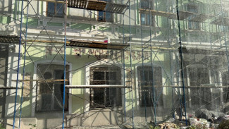 В Самаре под слоем штукатурки может скрываться ранняя работа Петрова-Водкина