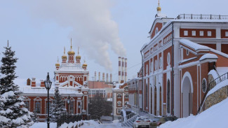 В Самаре в Иверском женском монастыре 4 января 2024 года Митрополит Сергий совершил Литургию