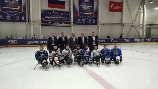 В Самаре стартовал 3 этап чемпионата России по следж-хоккею