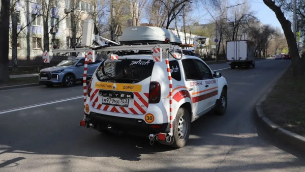 Спецавтомобиль с датчиками и камерами проверил 63 километра дорог в Самаре