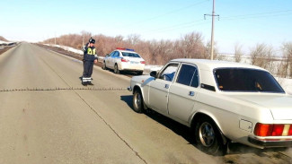 Самарские инспекторы ДПС установили «Диану» на дороге