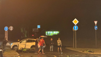 В Самаре в ночной аварии погибла девушка-мотоциклист