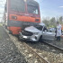 В Самарской области погибла пассажирка при столкновении электрички с автомобилем Haval