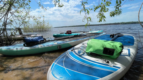 Самарским сапбордистам запретили пересекать Волгу и плавать без жилетов с 2026 года