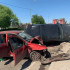 Под Самарой Renault опрокинулся после столкновения с Lada 17 мая: есть пострадавшие