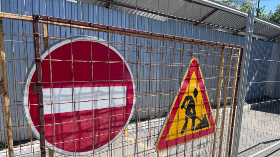 В Самаре продлили перекрытие улицы Красноармейской из-за ремонта путей
