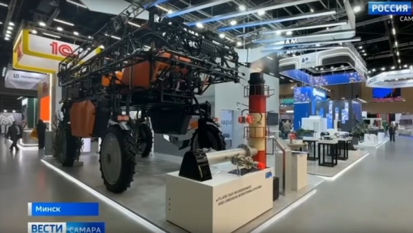 На международной выставке «ИННОПРОМ. Беларусь» Самарская область представила передовые проекты в сфере БПЛА и сельхозтехники