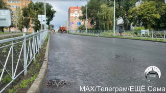 В Самаре на ул. Дачной уложили финишный слой асфальта